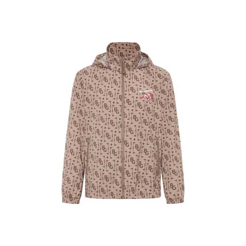 Biyin Leufen Hattie Collaboration Collection Jackets Coats Men's Khaki-0