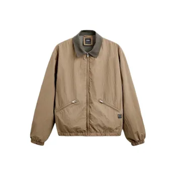 ZARA Jackets Men Tan