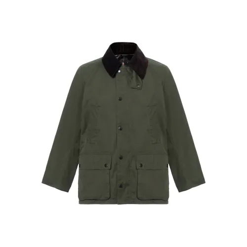 BARBOUR Bedale Corduroy Collar Long Sleeved Shirt Jacket