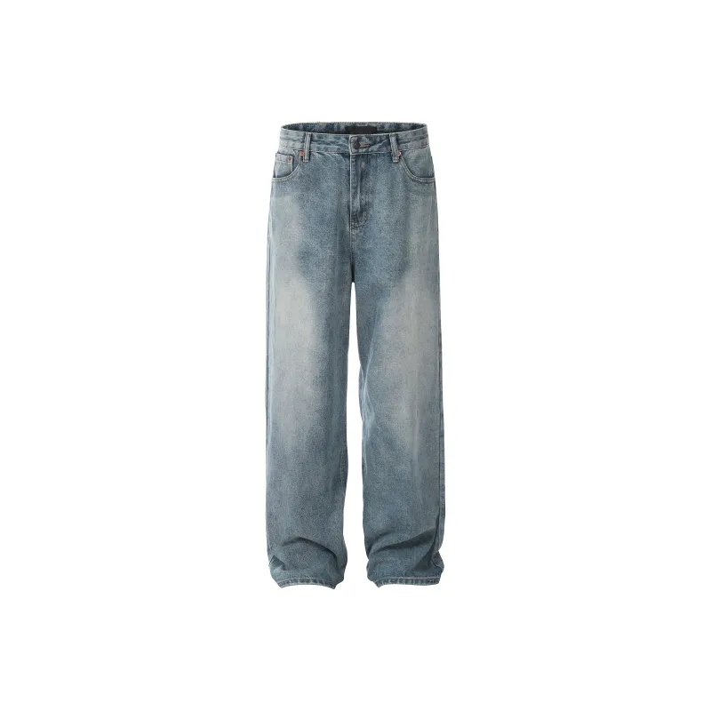 MT99 Jeans Unisex Vintage Blue-0