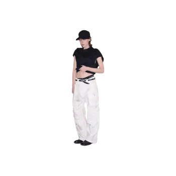 CasseSango x ANTERIOR LOVED Jeans Unisex White
