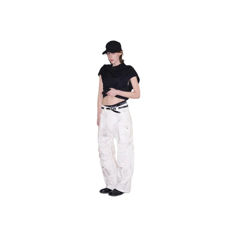 CasseSango x ANTERIOR LOVED Jeans Unisex White-0