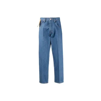 CRAIG GREEN Logo patch Straight leg Jeans