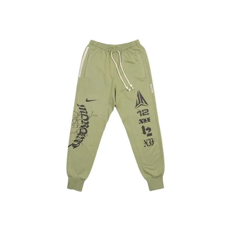 Nike Knitted Sweatpants Men Oil Green-0