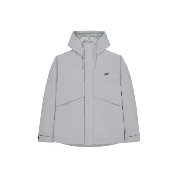 New Balance Jacket Men Silver Gray