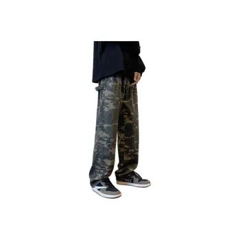 BENGEN Jeans Unisex Camouflage