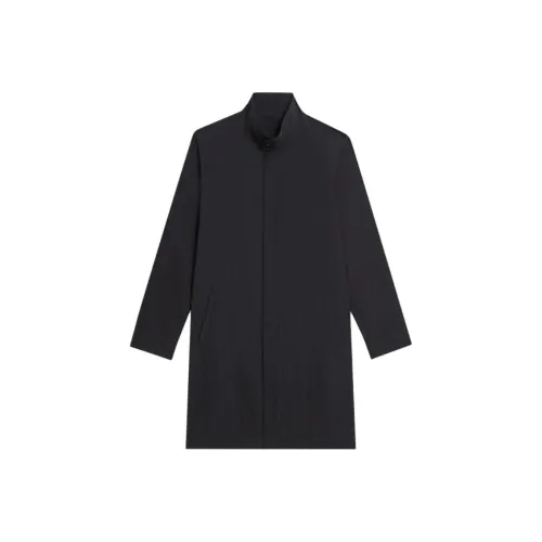 THEORY THEORY Designer Co authored Collection Trench Coat Men's Black