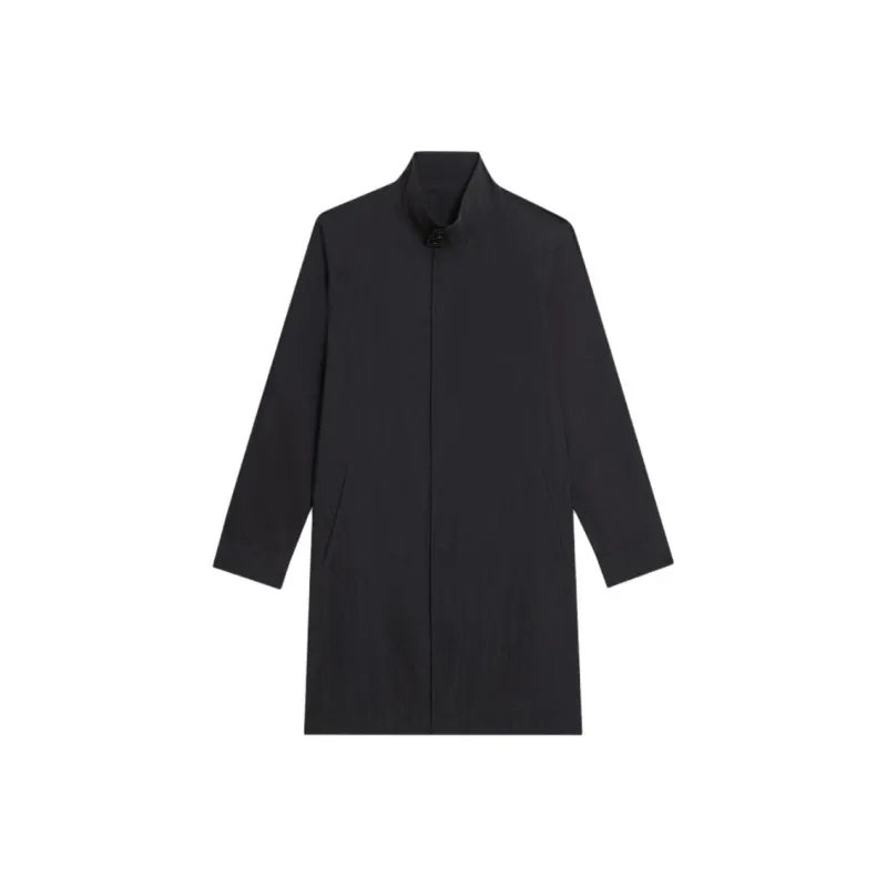 THEORY THEORY Designer Co authored Collection Trench Coat Men's Black-0
