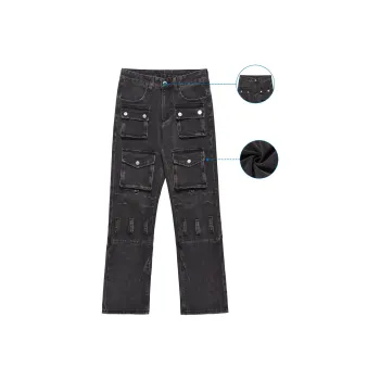 MT99 Jeans Unisex Dark Gray