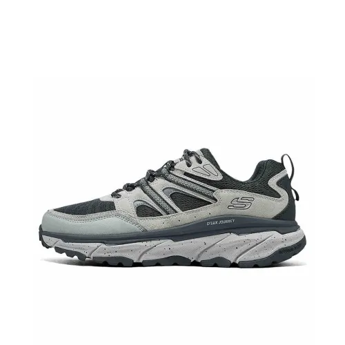 Skechers OUTDOOR MENS Cushioned Abrasion Resistant Slip Resistant Low Top Outdoor Shoes Men's Gray