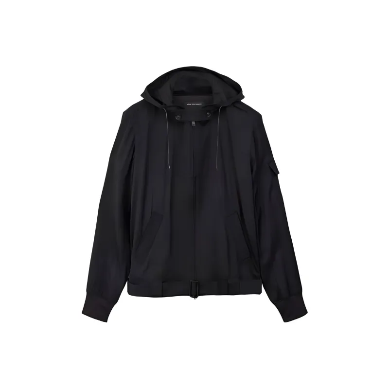 Adidas Free Shipping With AdiClub Y 3 Rayon Twill Hooded Top-0