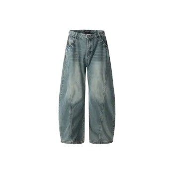 GBXM Jeans Unisex Vintage Blue