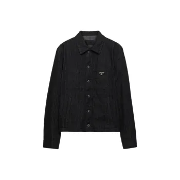 PRADA Chevron Denim Jacket