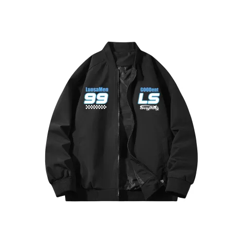 Luosamen Jackets Coats Unisex Black