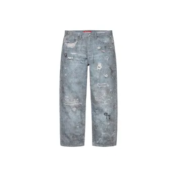 Supreme Hjr Trompe L'oeil Loose Fit Jean