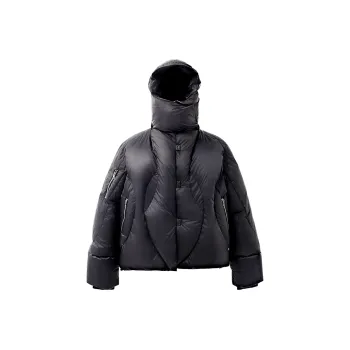 BENMYSHOWER Down Jacket Unisex Black