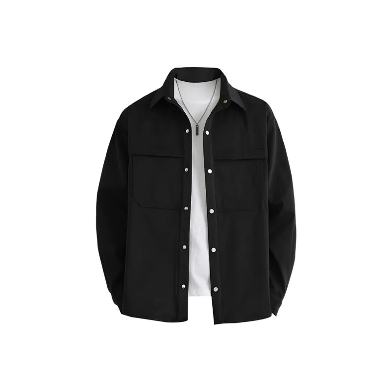 DJ.SPIRIT Jackets Coats Unisex Dark Reddish Purple-0