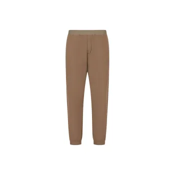 EMPORIO ARMANI Knitted Sweatpants Men Brown