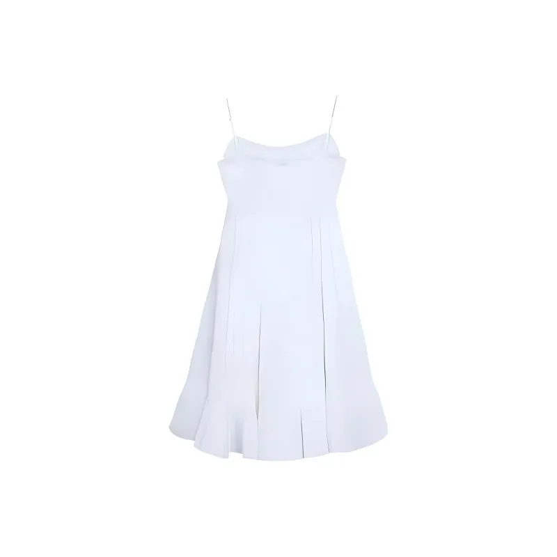 DOSOHEB Slip Dress Women's White-1