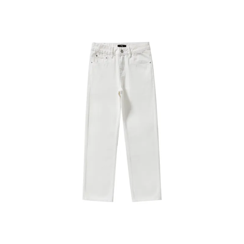 JIELNSELN Jeans Unisex White JKQM T8620-0