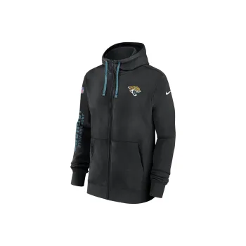 Nike Jacksonville Jaguars Sideline Team Issue Club Men's Nike Full Zip Hoodie