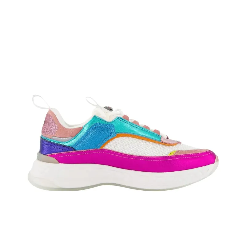 Kurt Geiger London Kensington Low Top Casual Shoes Women's Fuchsia-1