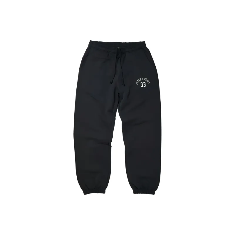Union Knitted Sweatpants Men Black-0