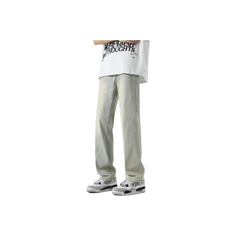 NAXUSTO Jeans Unisex Ink Black Stretch Upgraded-11