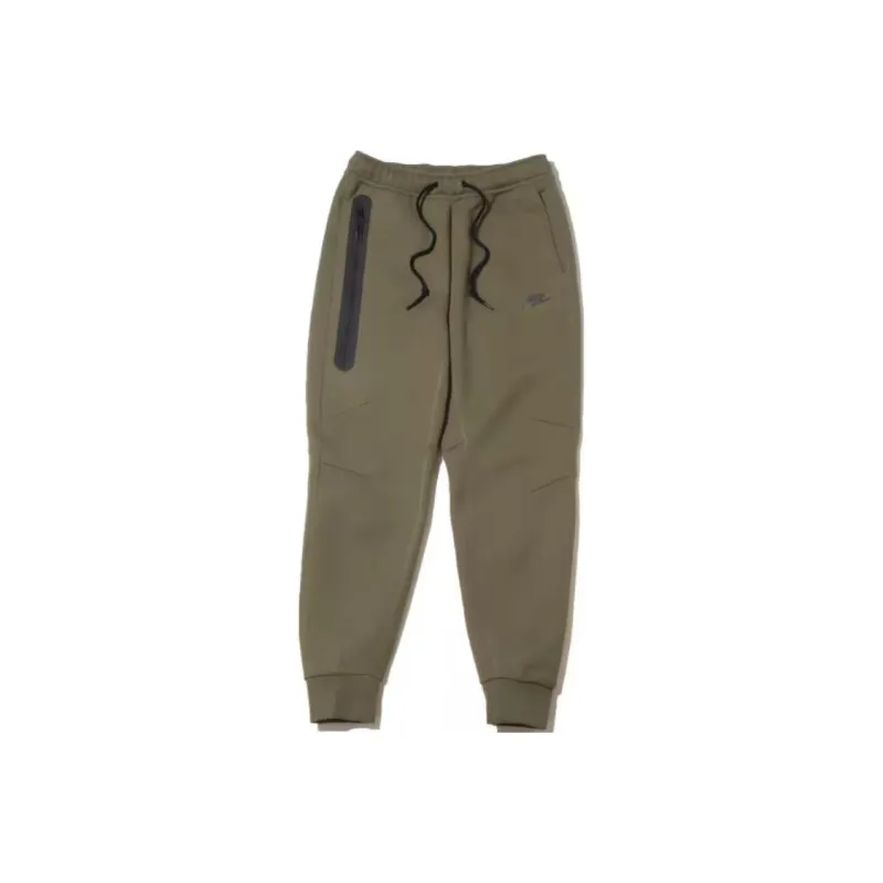 Nike Knitted Sweatpants Men Olive Green-0