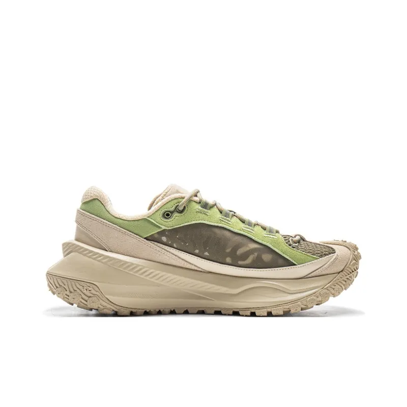LiNing Travel Hero CRC Abrasion Resistant Slip Resistant Low Top Casual Shoes Unisex Matcha-1