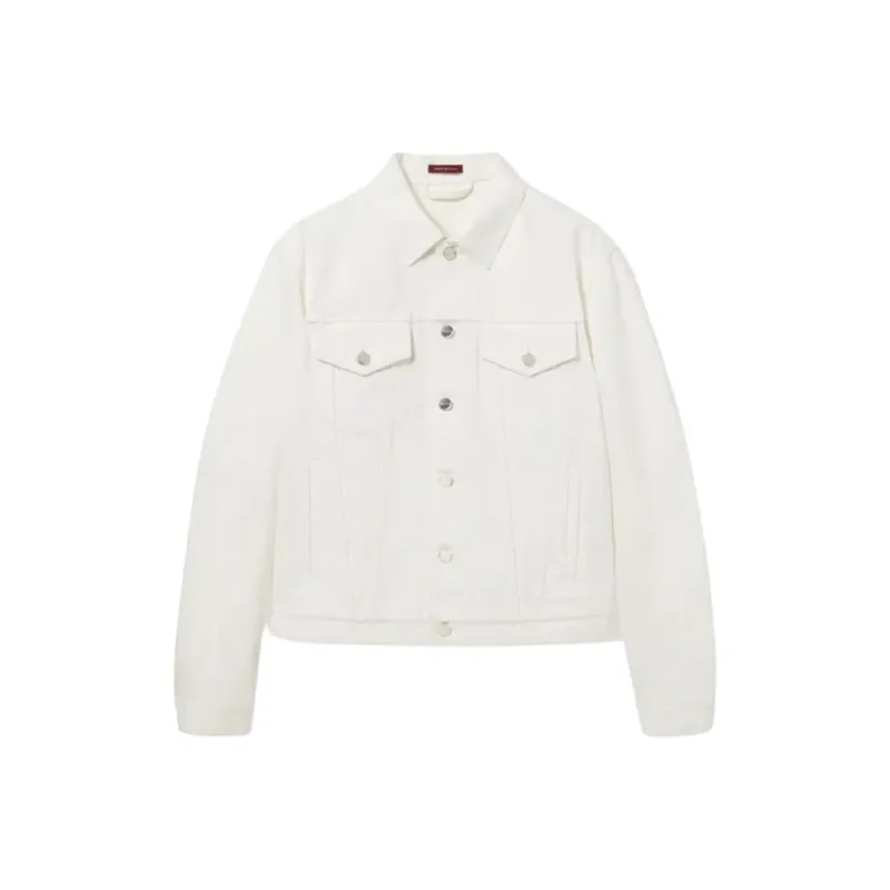 GUCCI FW25 Lido Collection Denim Jacket Men's White-0