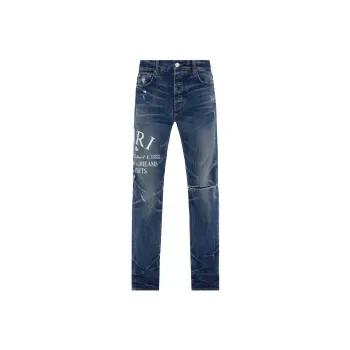 AMIRI Arts District Embroidered Jeans