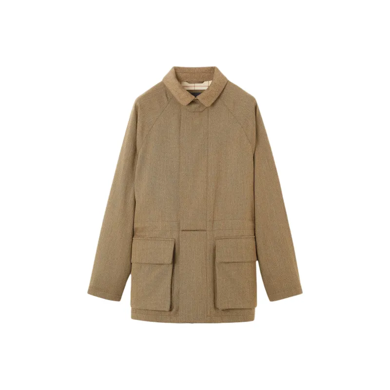Loro Piana SS25 Jackets Coats Men's Brown-0
