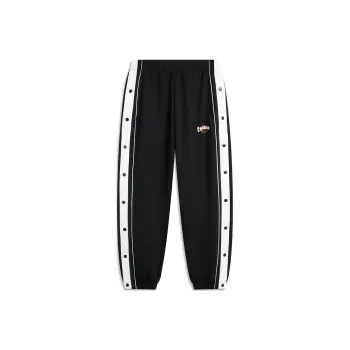 LiNing Sports Life Collection Knitted Sports Pants Men's Black