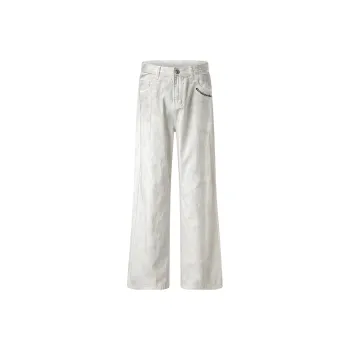 Kung Fu Panda Jeans Unisex Dirty White
