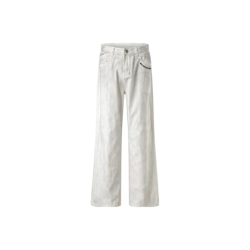 Kung Fu Panda Jeans Unisex Dirty White-0