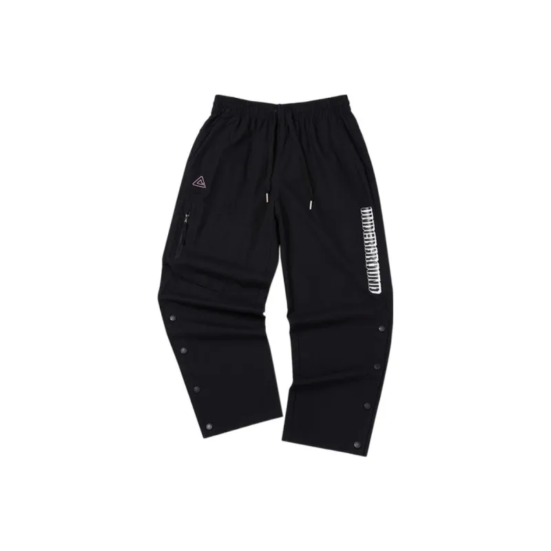 PEAK Straight Moderate Casual Pants Men's Black-0