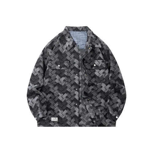 Lafetto Jackets Coats Unisex Cyan Blue