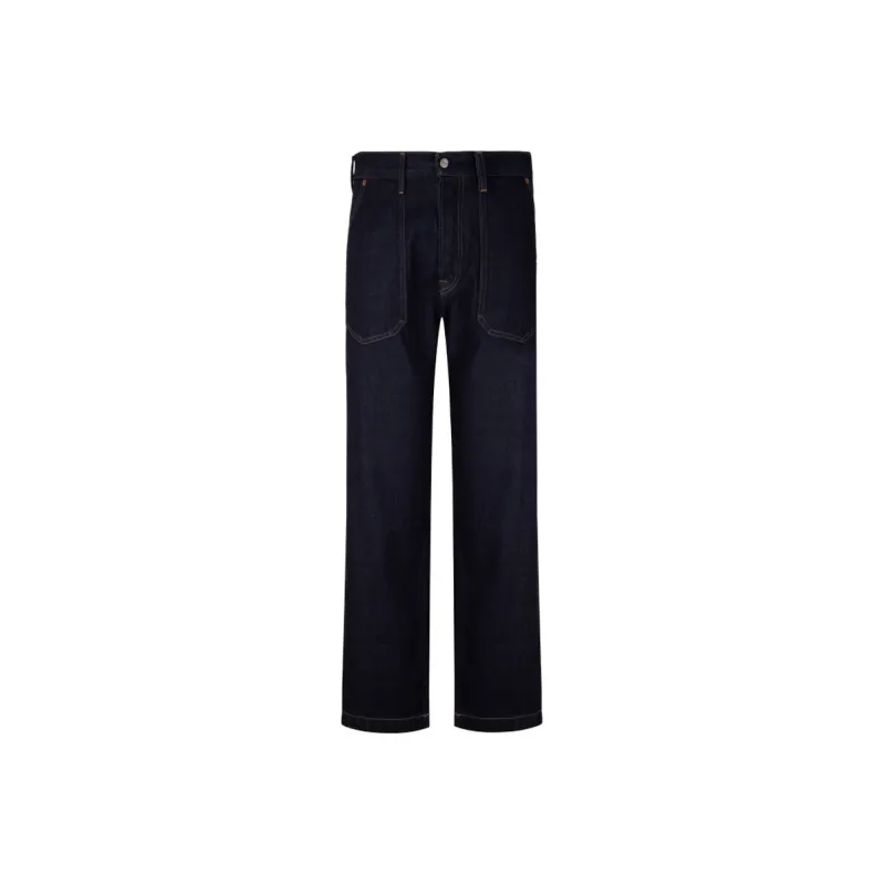 CALVIN KLEIN Jeans Unisex Denim Dark Blue-0