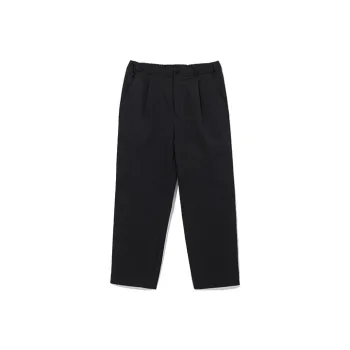 New Era Straight Casual Pants Men's Black
