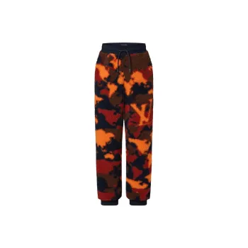 LOUIS VUITTON SS24 Knitted Sports Pants Men's Multicolor
