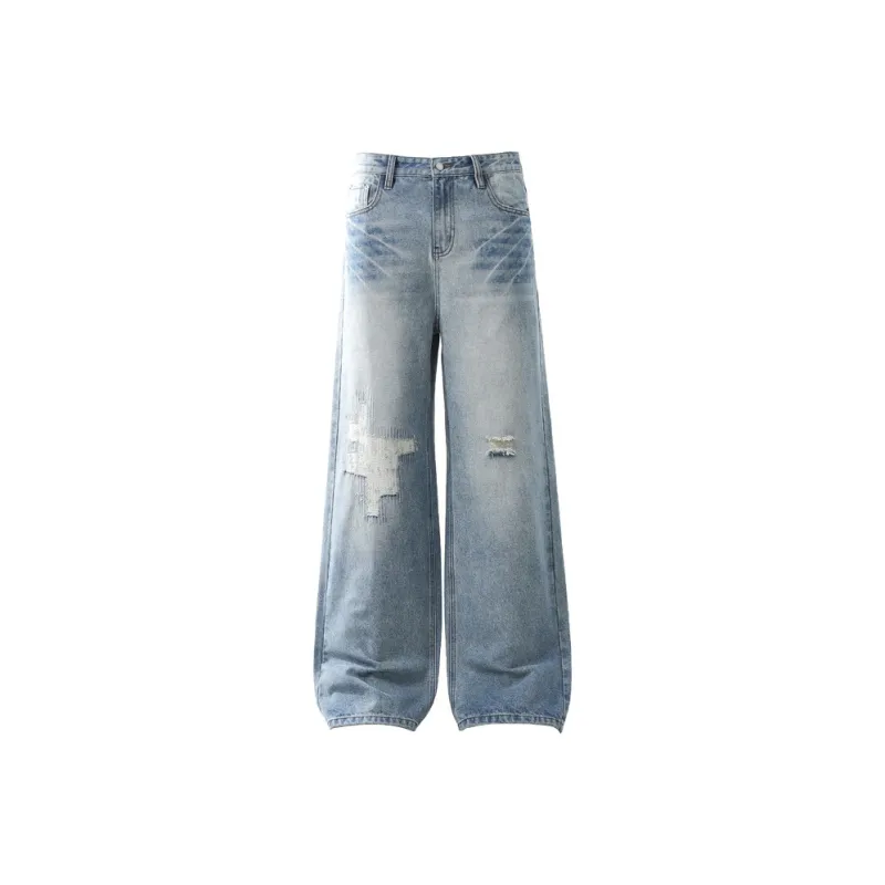 WELTER EXPERIMENT Jeans Unisex Blue-0