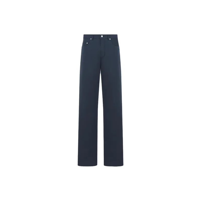 DIOR Lewis Hamilton Collaboration Series Jeans Men's Marine Blue-0