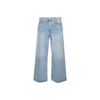 AGOLDE Mid-Rise Straight Hem Jeans