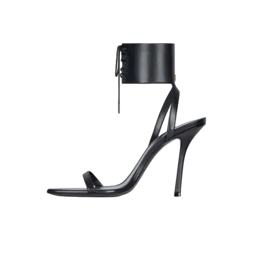 Givenchy 4G Liquid One Strap Sandals 11.4cm Women's Black