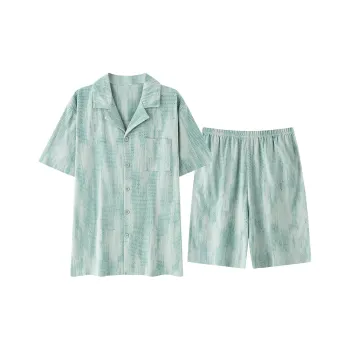 FENTENGCARE Pajama Set Men's Emerald