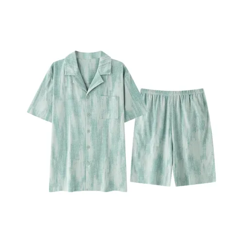 FENTENGCARE Pajama Set Men's Emerald