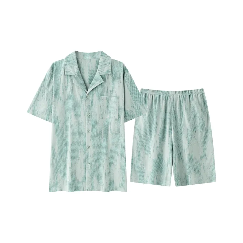 FENTENGCARE Pajama Set Men's Emerald-0