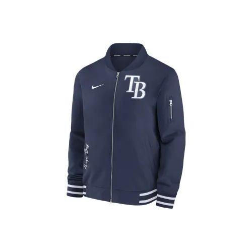 Nike Tampa Bay Rays Authentic Collection Men's Nike Mlb Full Zip Bomber Jacket