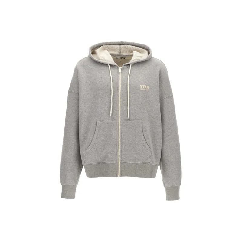 Golden Goose Deluxe Brand Michael Zip Up Drawstring Hoodie-0